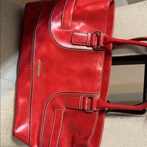 Nine West red bag